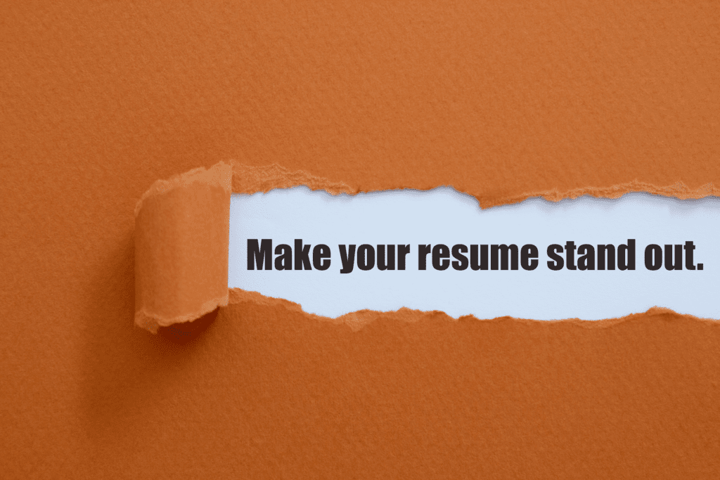 Make your resume shine.