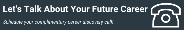 Let's talk about your career. Schedule your complimentary career marketing consultation now.